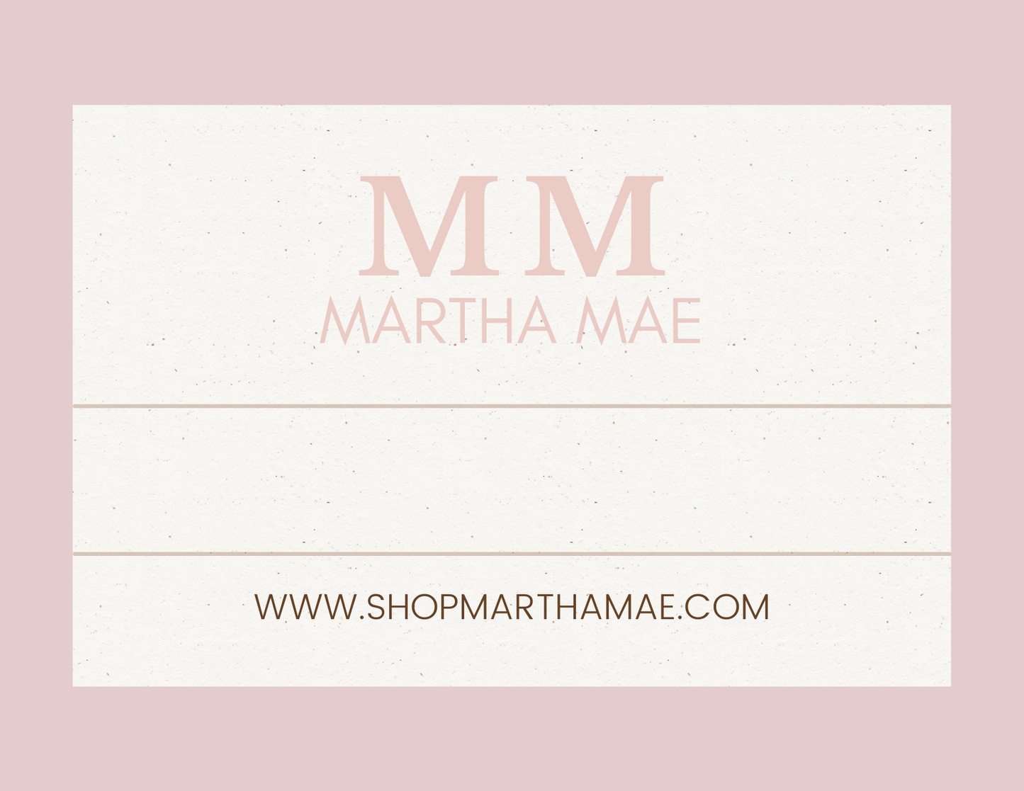 Shop Martha Mae Gift Card