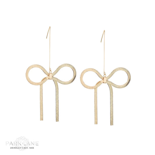 Teddy Bow Earrings