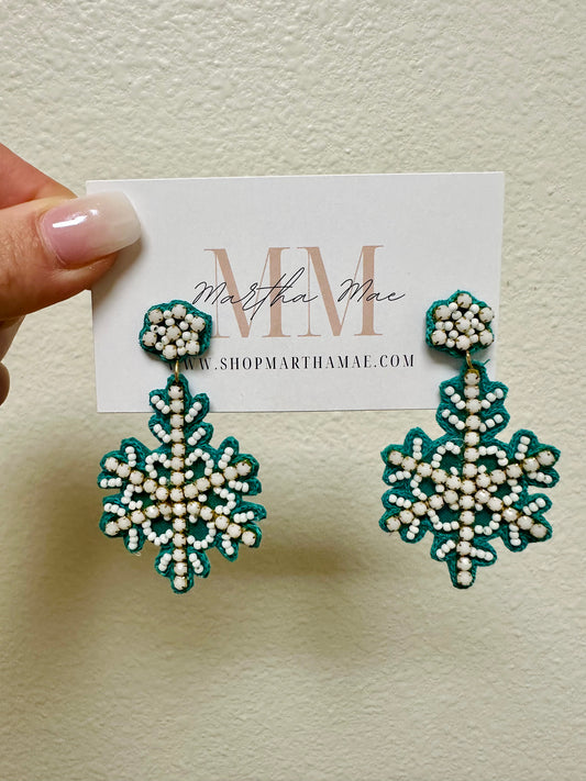 Snowflake Earrings