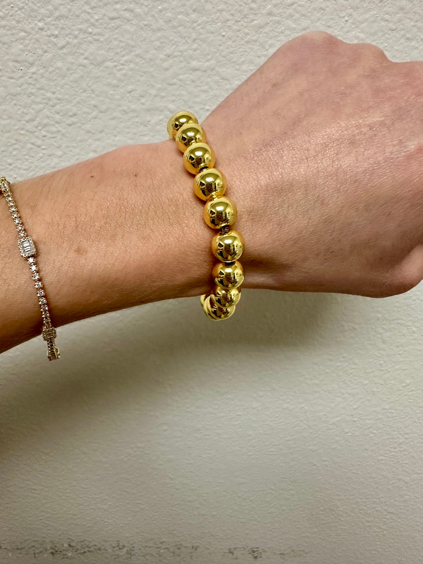 Gold Beaded Bracelet