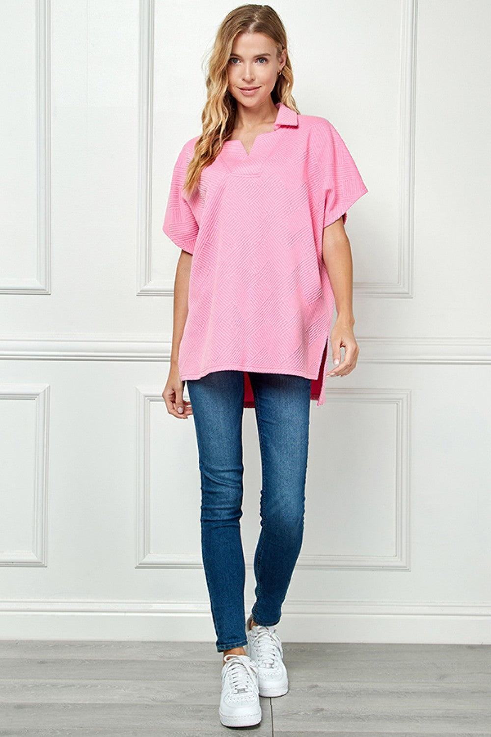 Charolette - Short Sleeve Collar