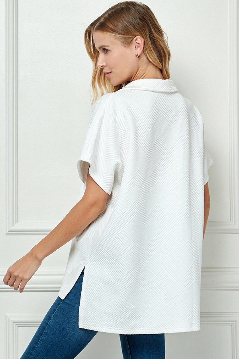 Charolette - Short Sleeve Collar